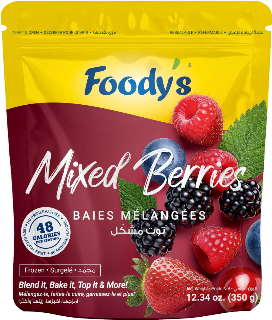 Foodys Frozen Mixed Berries